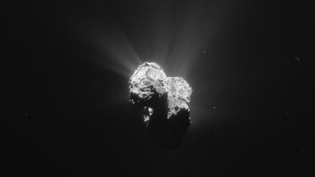 Komet 67P am 6. Juni 2015