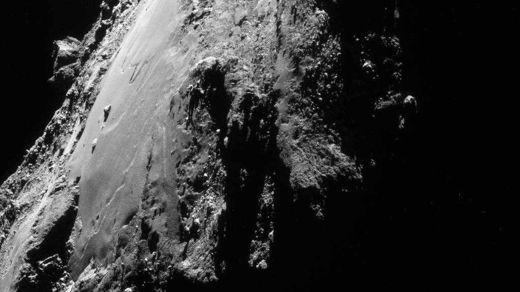 Komet 67P am 7. Oktober 2014