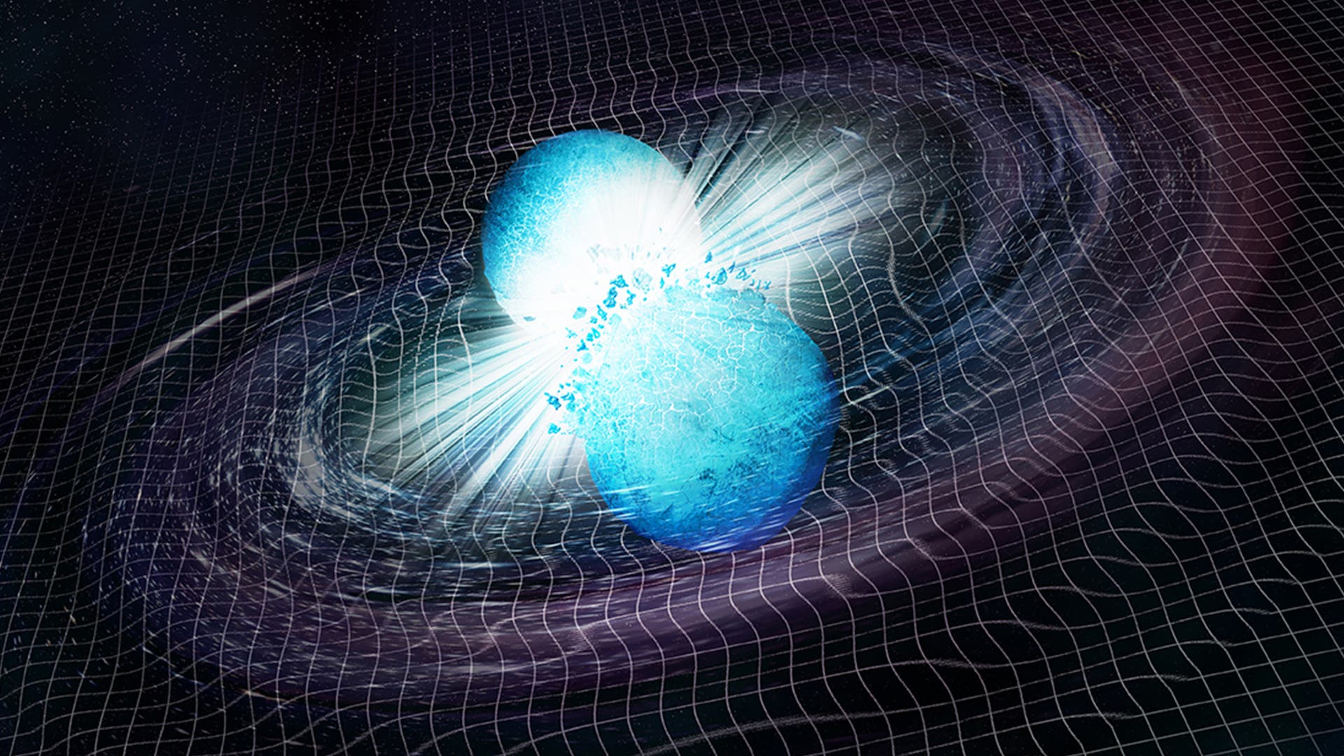 Searching for the signals of colliding neutron stars