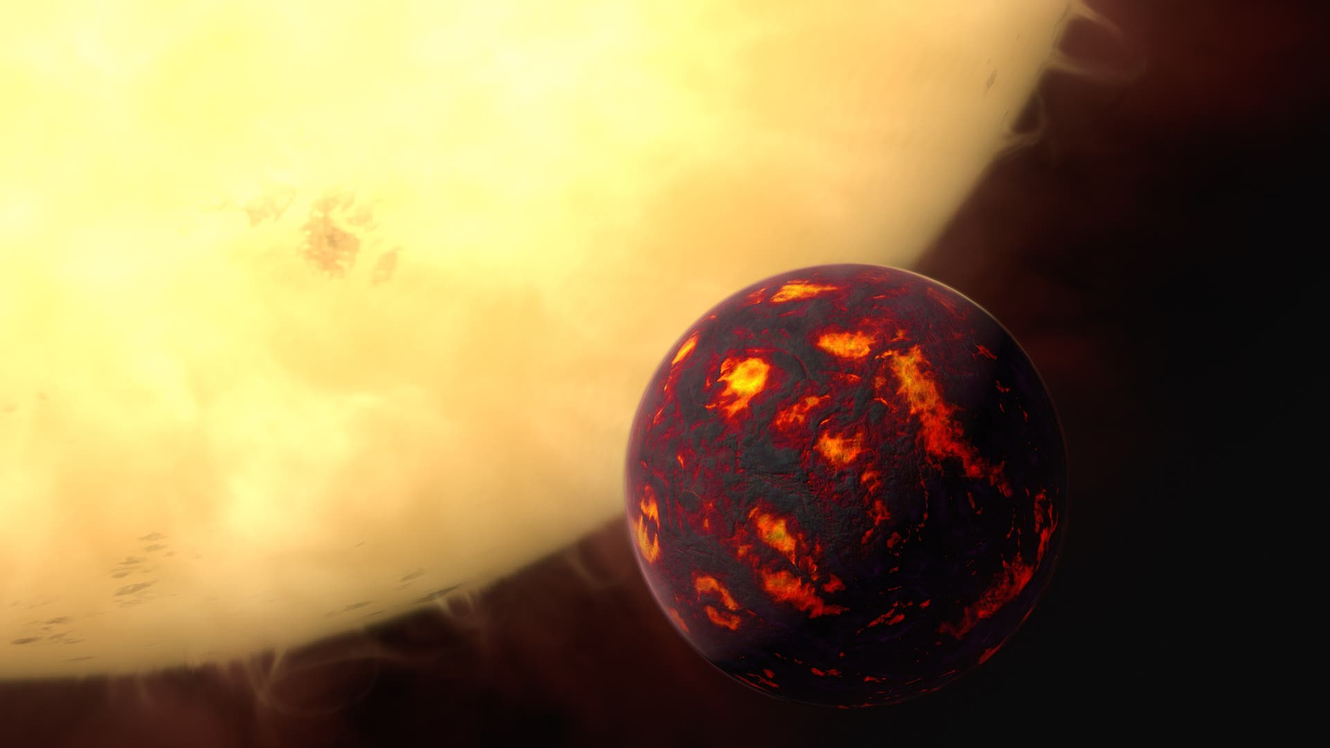 Exosfeer: Dichte lucht rond 55 Cancri E