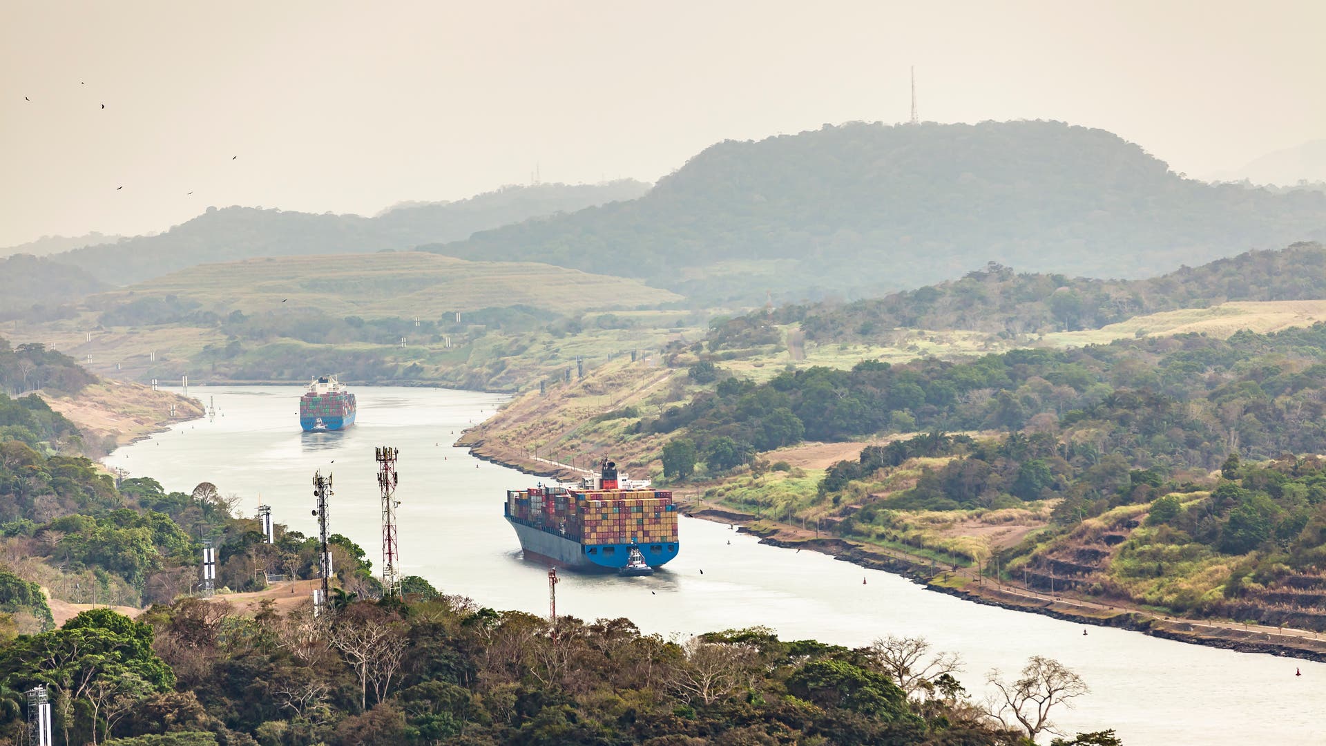 Het Panamakanaal raakt zonder water