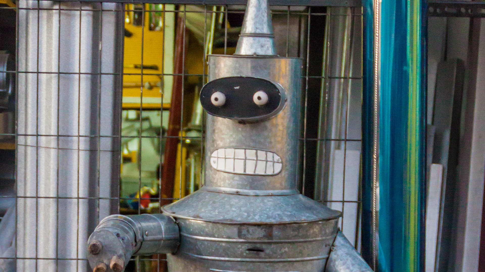 Nachbau des Bender aus Futurama