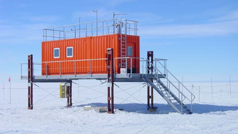 Deutsches Infraschall-Observatorium in der Antarktis