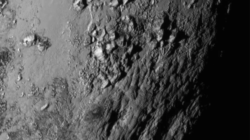 Oberfläche von Pluto