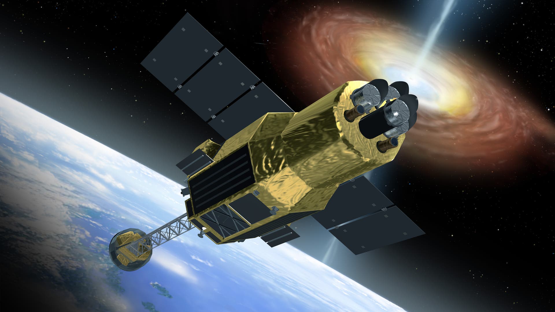 Weltraum Röntgensatellit Hitomi in ernsthaften Schwierigkeiten