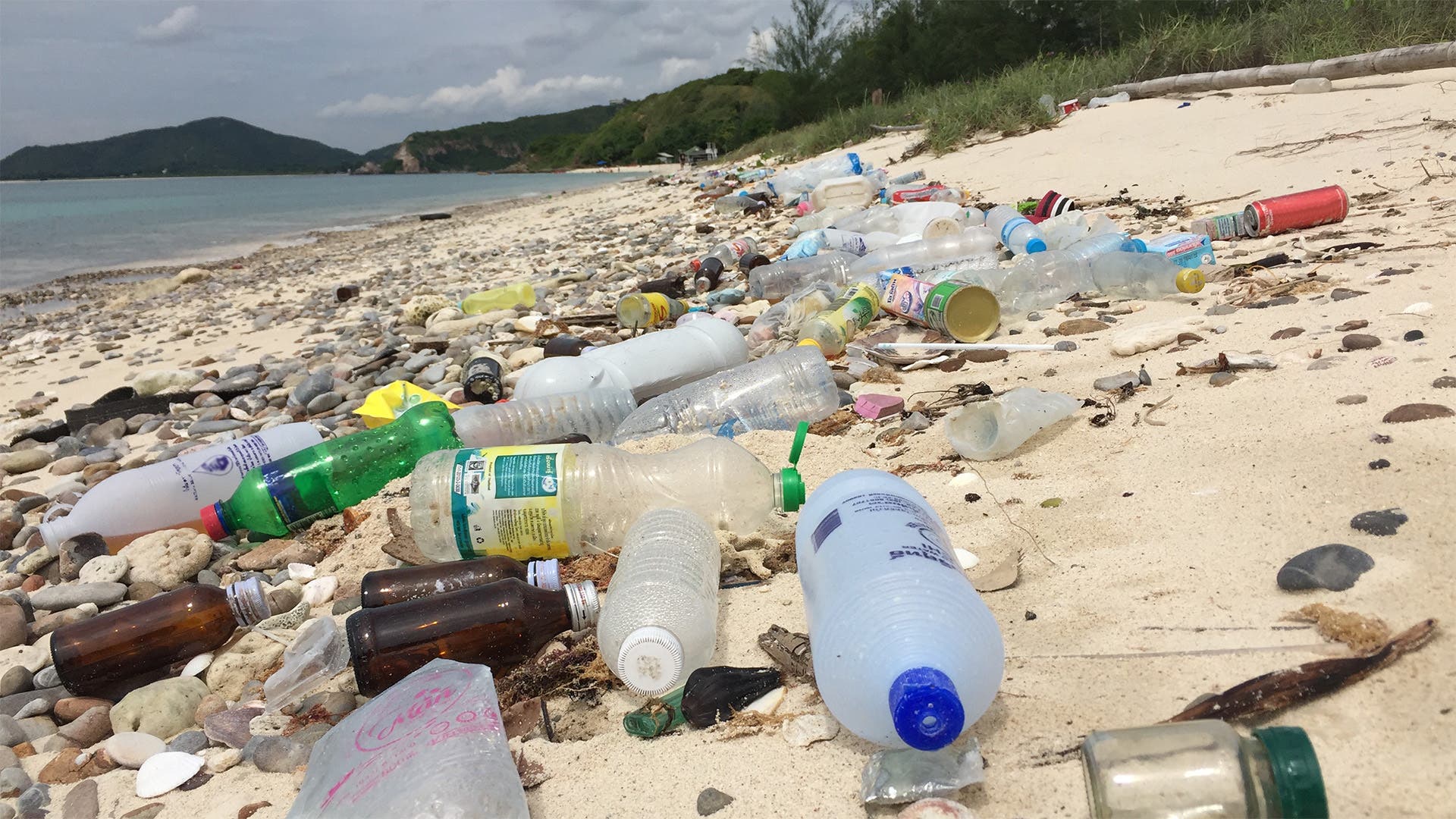 Umweltverschmutzung Plastikm Ll Im Meer Berwiegend Unsichtbar   Plastic Beach Litter 