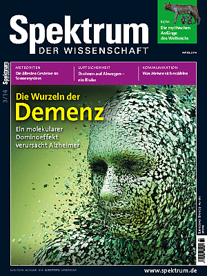 Aus Spektrum der Wissenschaft 03/2014 