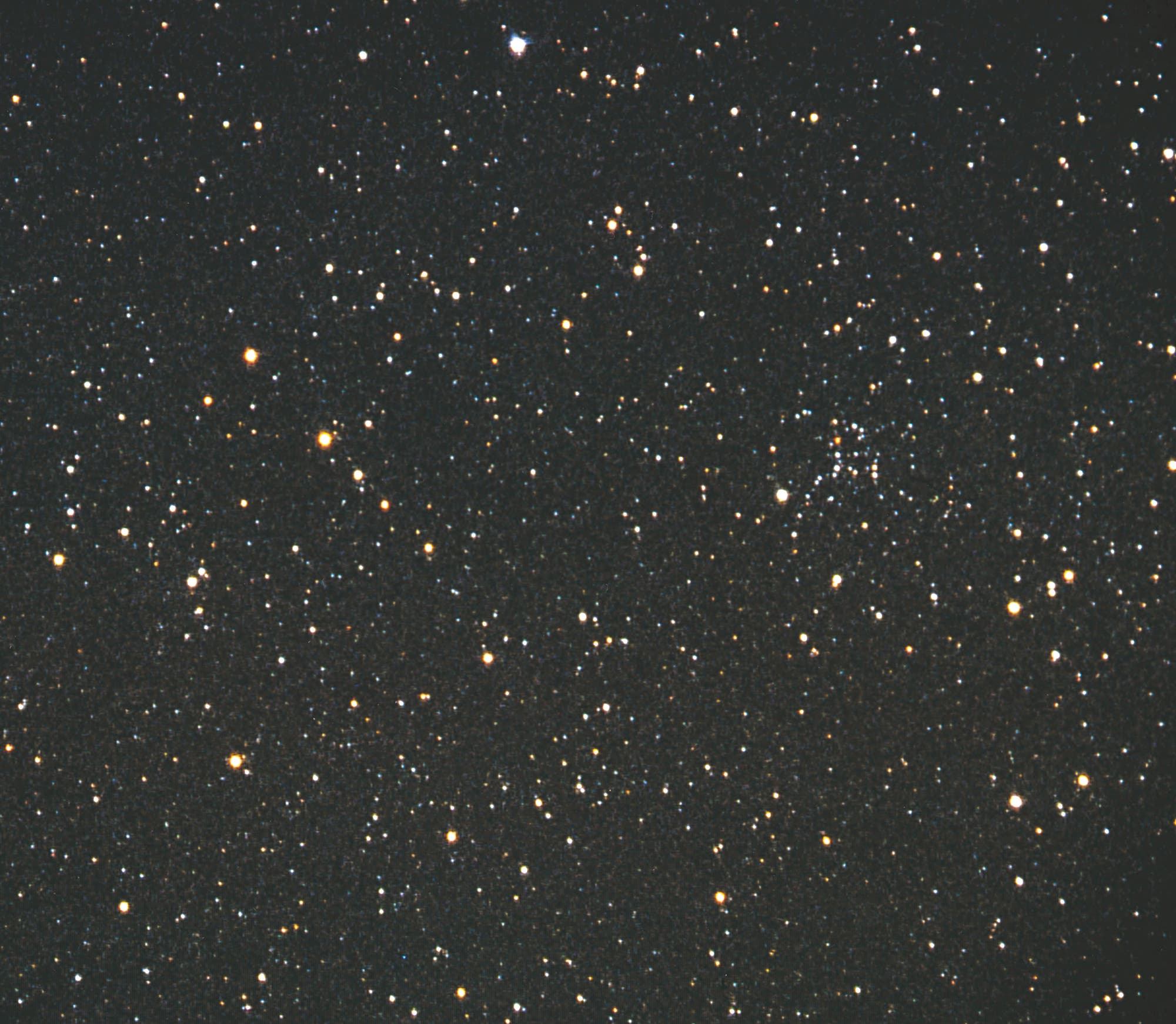Der offene Sternhaufen NGC 1664
