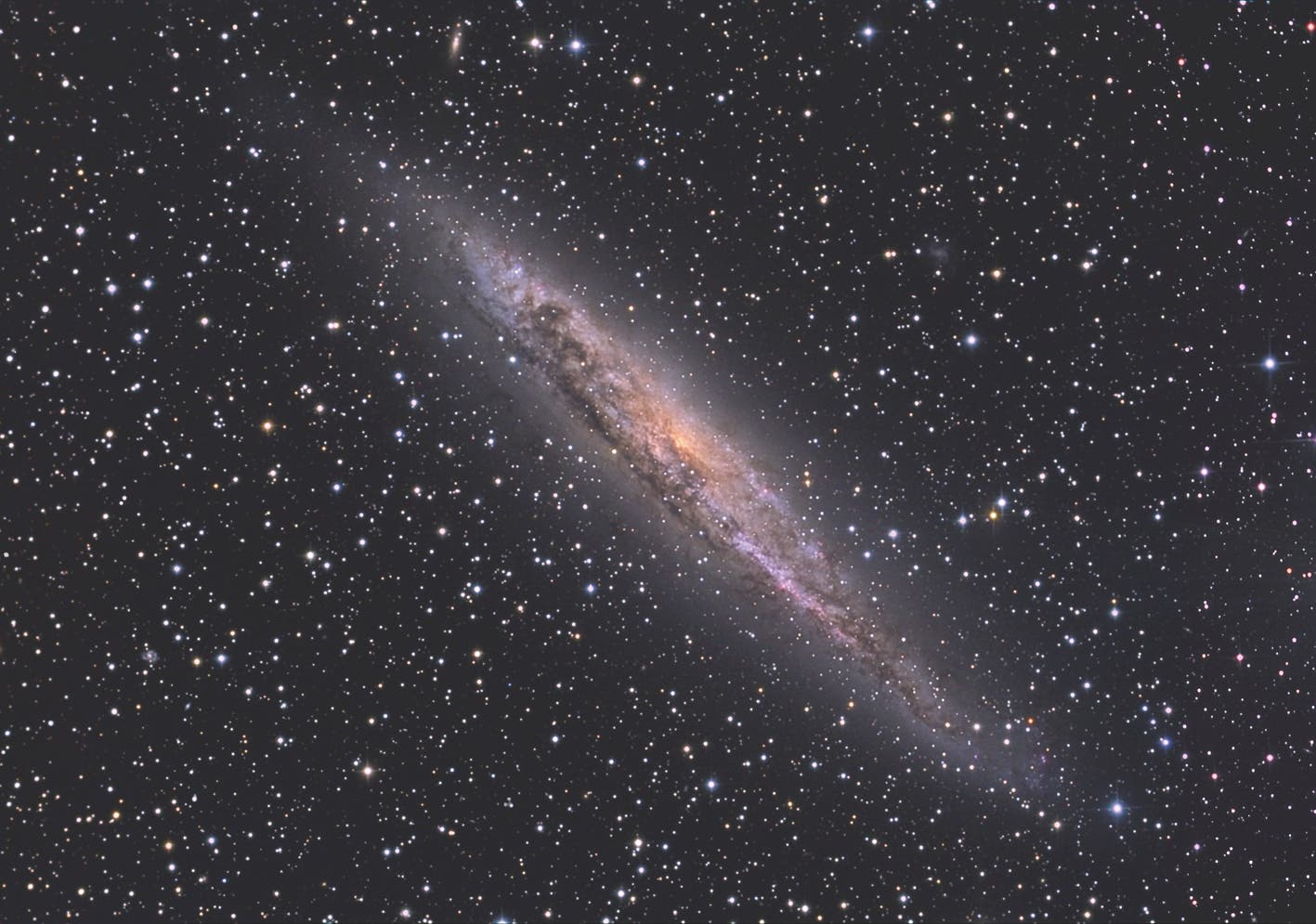 NGC 4945 im Sternbild Zentaur
