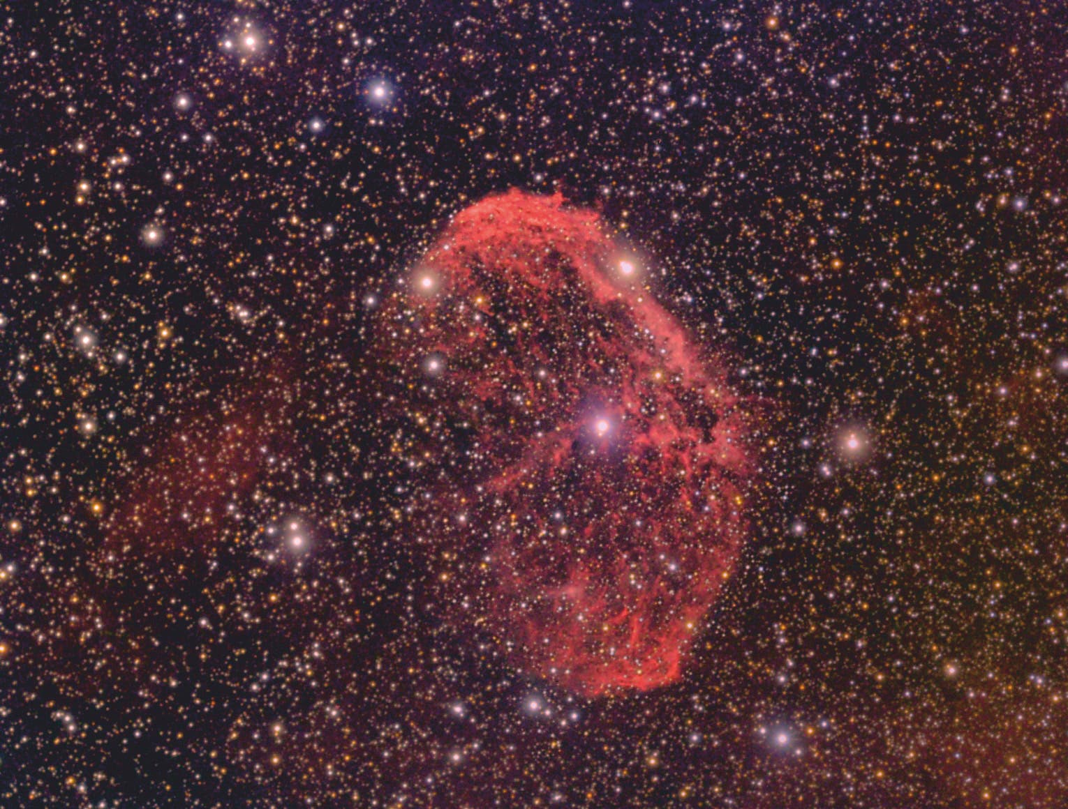 Der Emissionsnebel NGC 6888