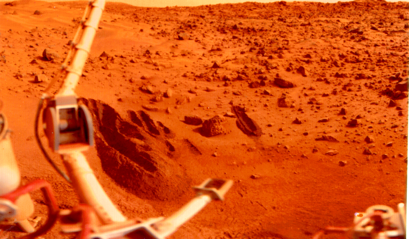 Der Mars vor gut 30 Jahren 
