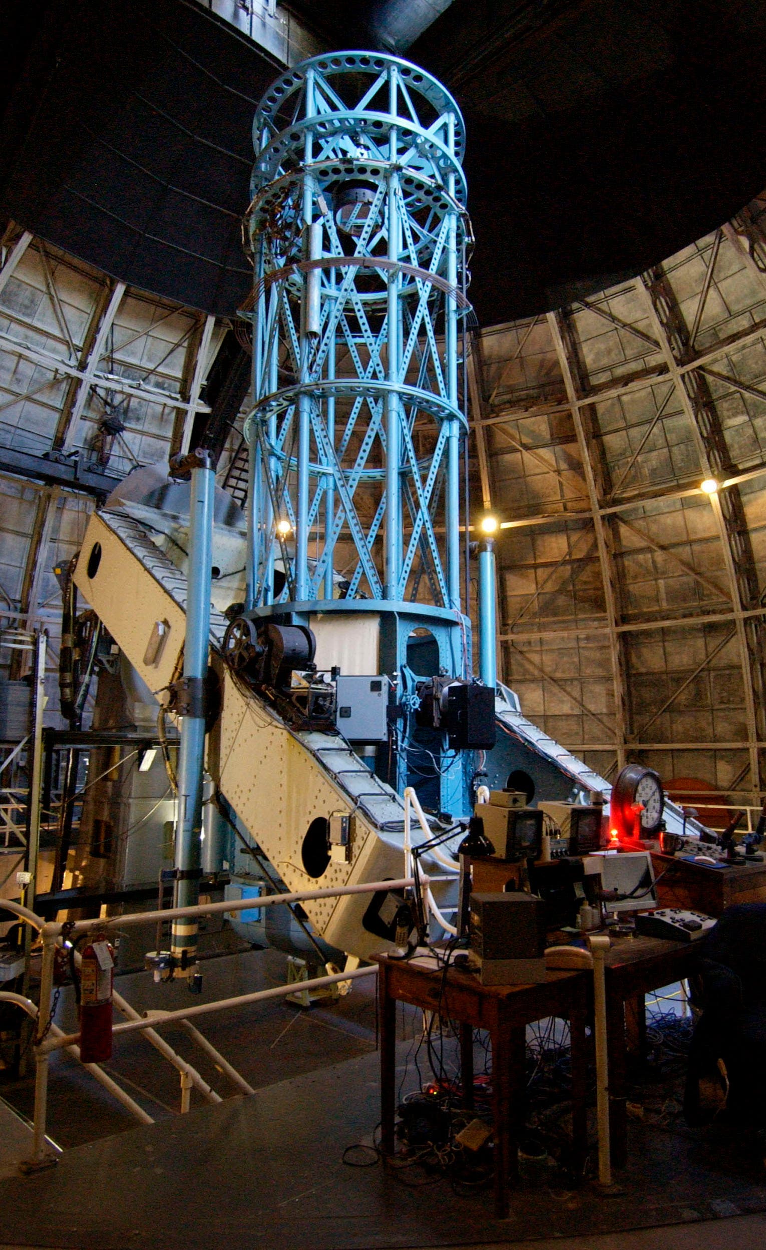 Hooker-Spiegel am Mount Wilson Observatory