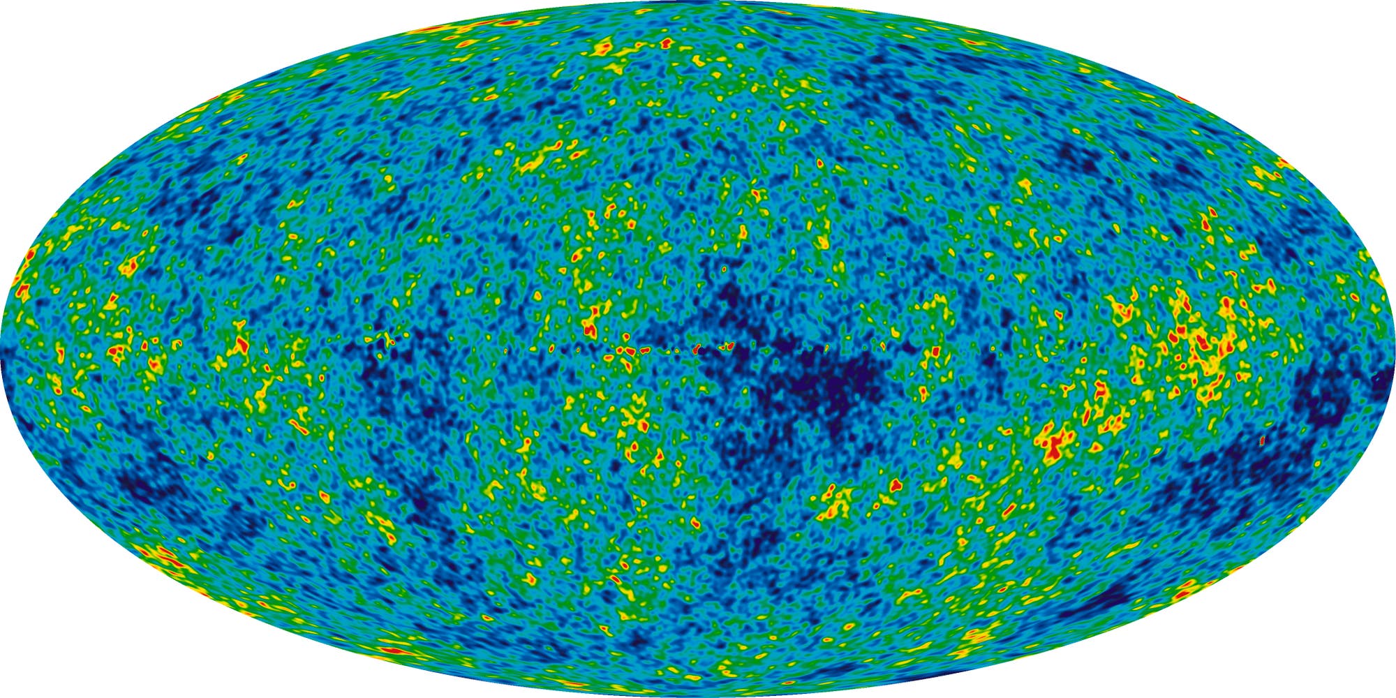 WMAP-Karte des kosmischen Mikrowellenhintergrunds