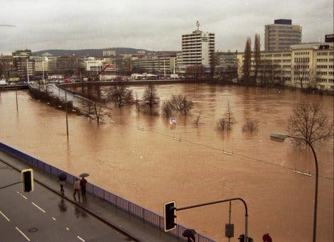 Geflutetes Saarbrücken 1993