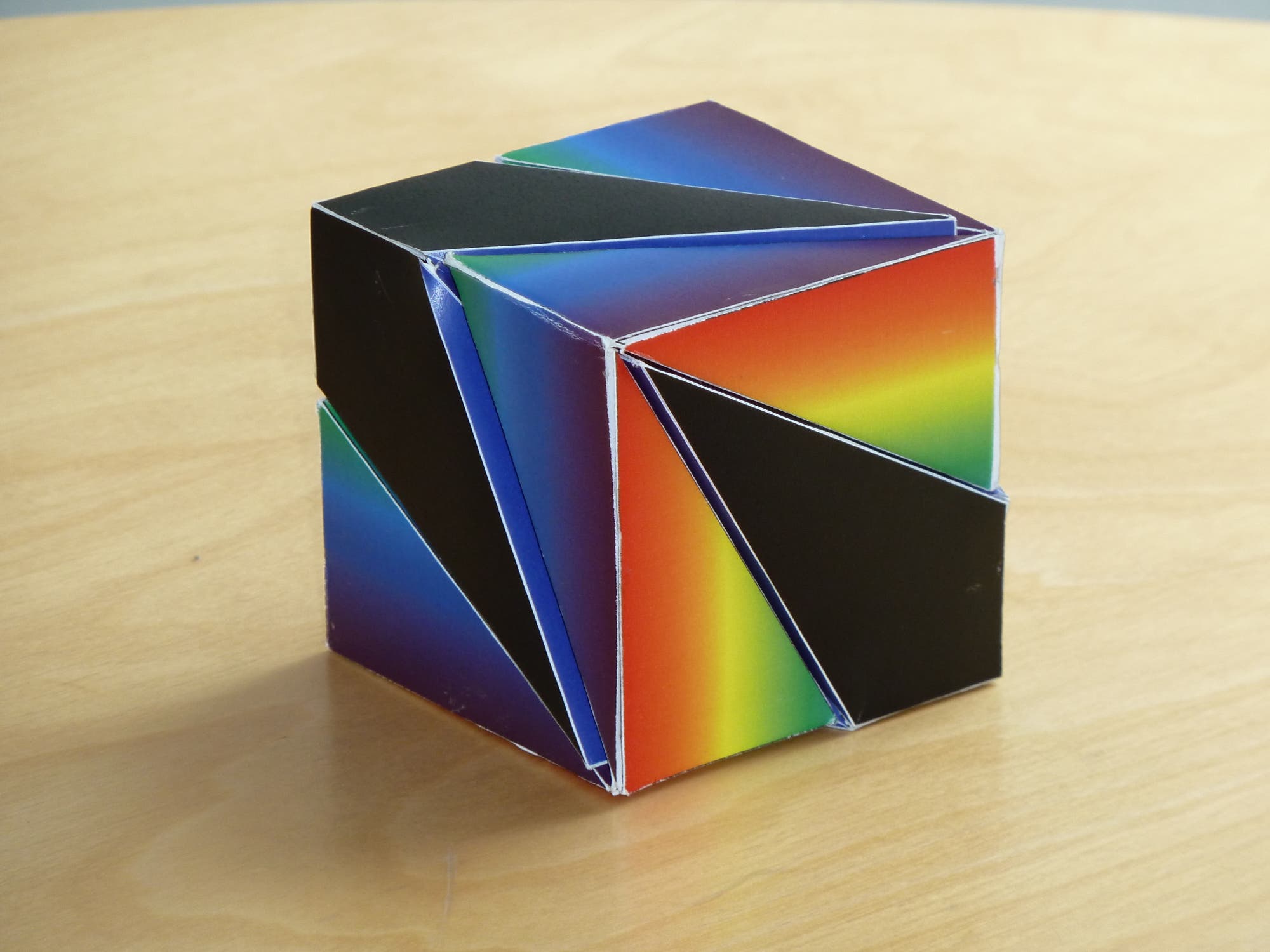 Würfel aus Tetraedern