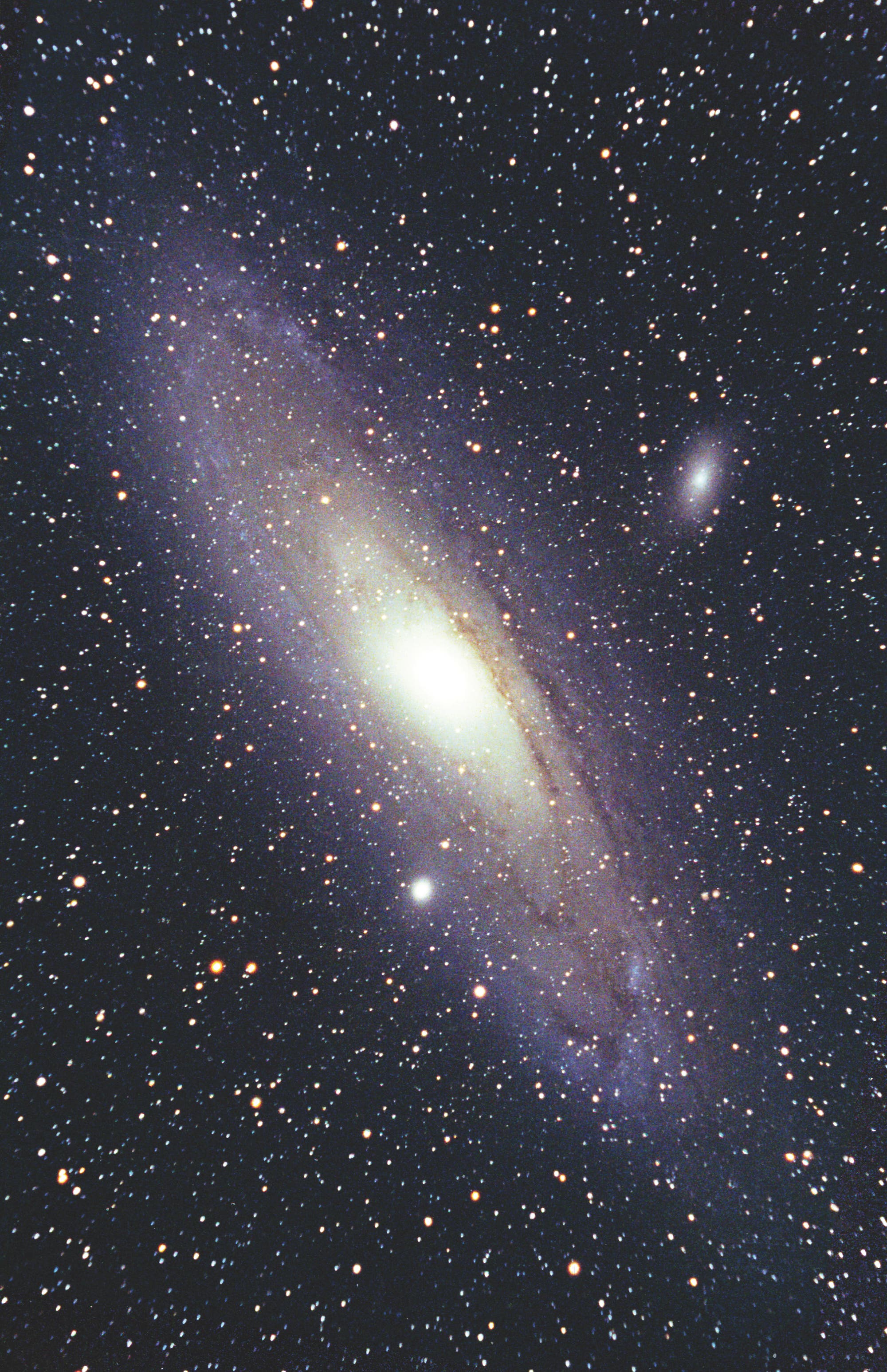 Die Große Andromeda-Galaxie Messier 31