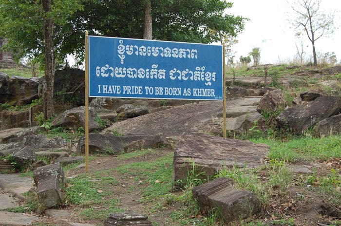 Nationalstolz der Khmer