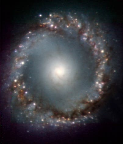 Auch die Galaxie NGC 1097 beherbergt ein Schwarzes Loch