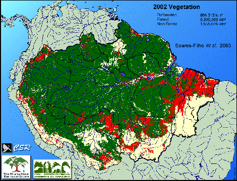 Waldfläche im Jahr 2002