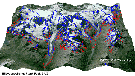Der Schwund der Bernina-Gletscher