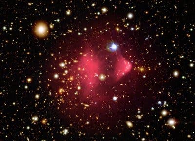 Galaxienhaufen 1E 0657-56 im Röntgenlicht