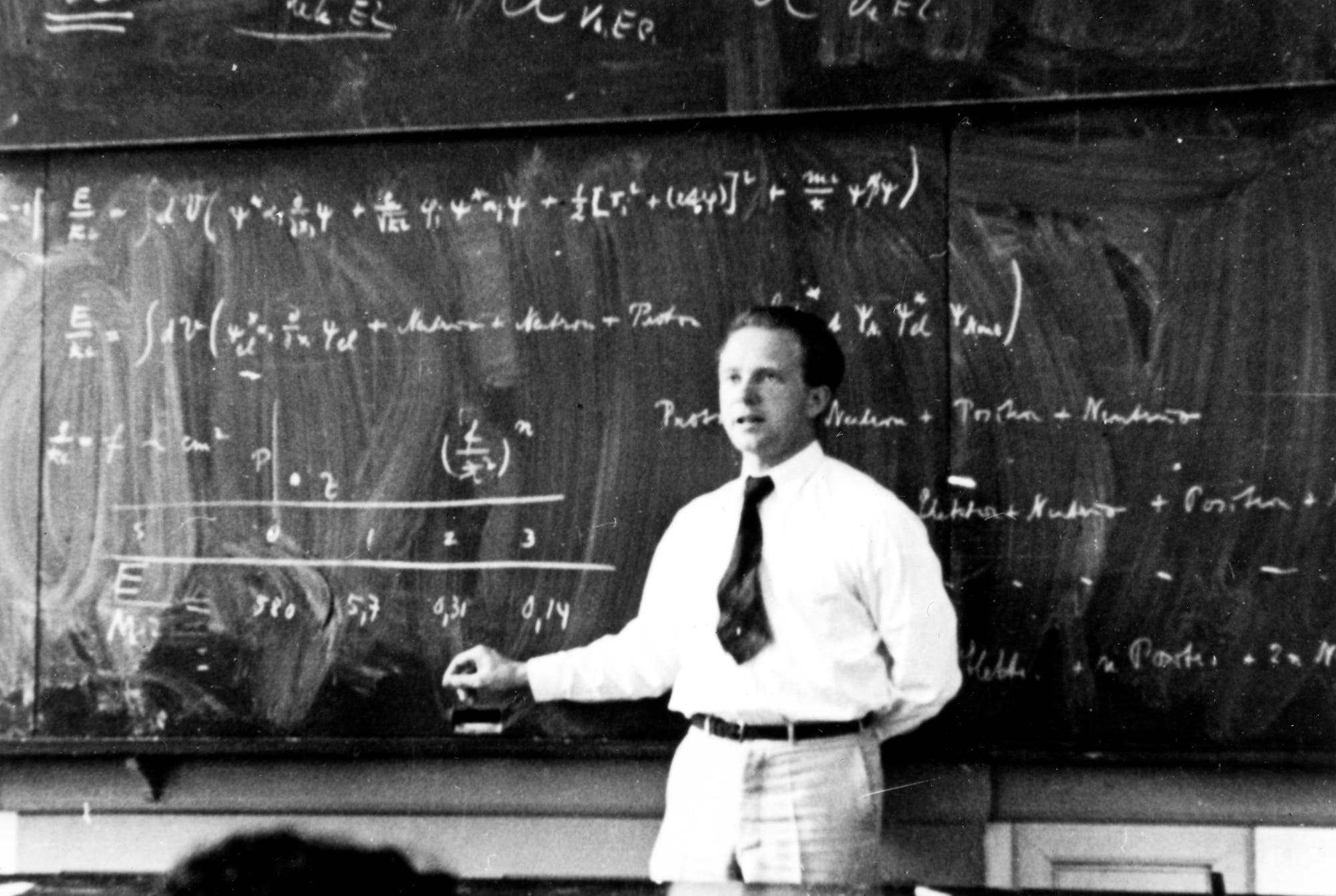 Der Physiker Werner Heisenberg (hier auf einem Bild aus dem Jahr 1936) war einer der wichtigsten Denker des deutschen Uranvereins.
