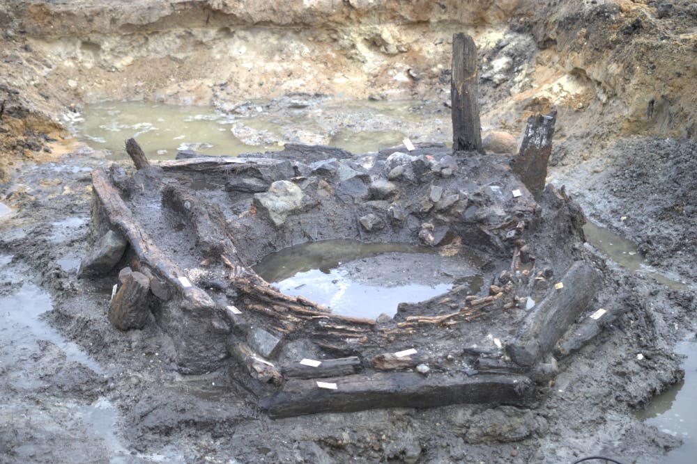 Brunnen mit Wasseraufbereitung