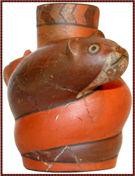 Eine Vase aus Cotocotuyoc