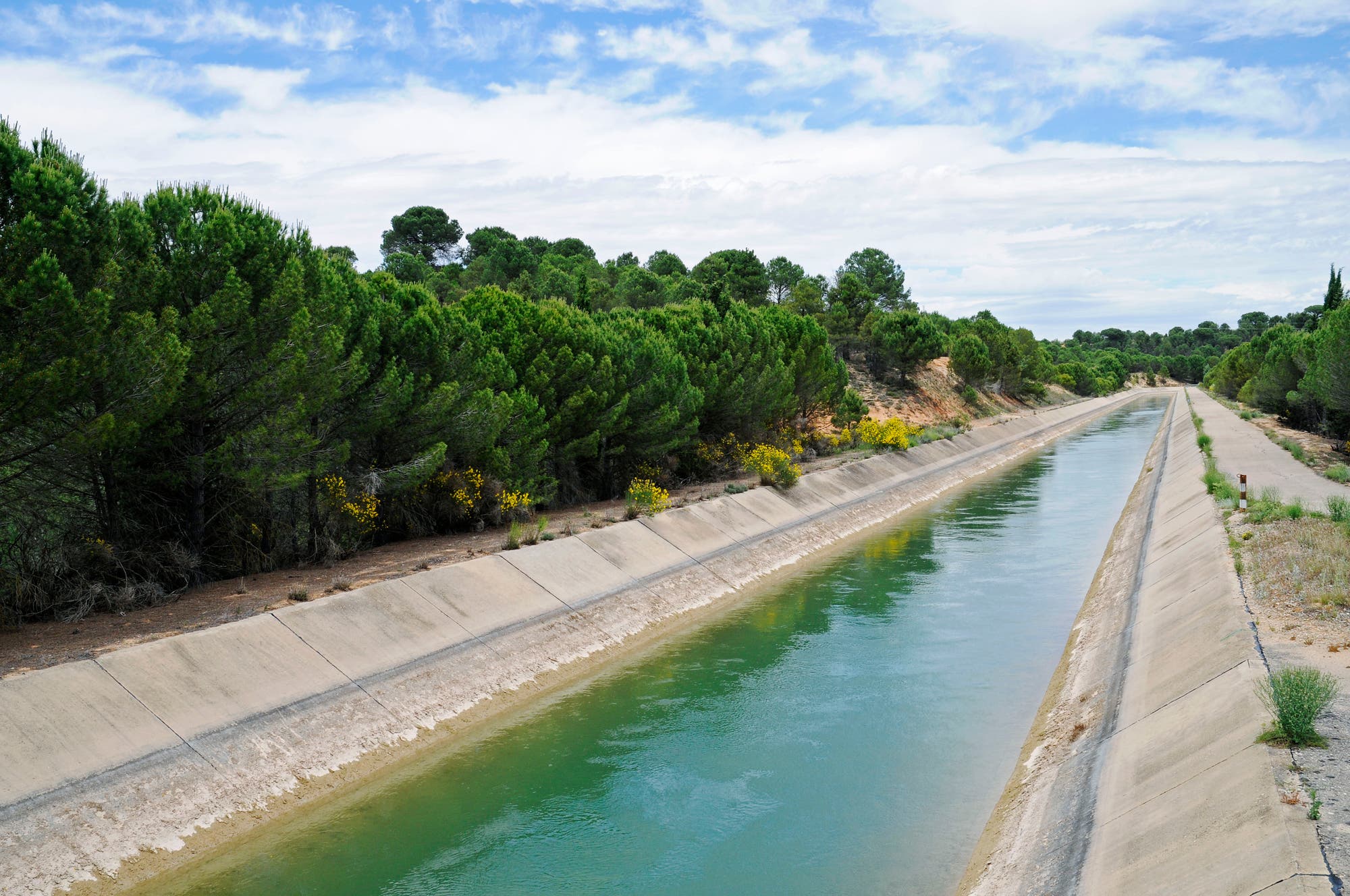 Der Tajo-Segura-Kanal bringt Wasser in den Süden Spaniens