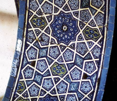 Girih-Muster in der Grünen Moschee
