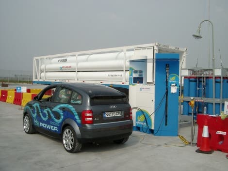Wasserstoff-Tankstelle