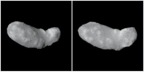 Der kartoffelknollenförmige Asteroid Itokawa
