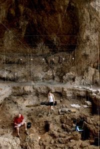 Ausgrabungsstätte in Israel