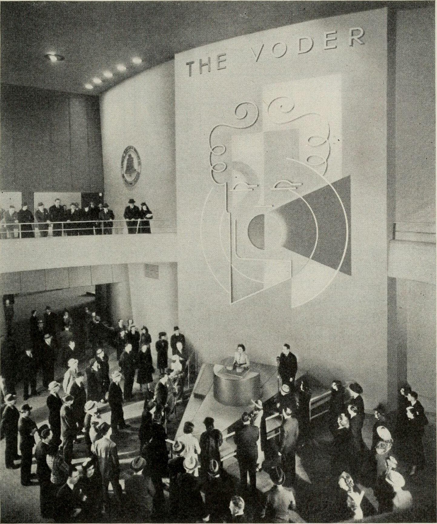 Der Voder bei der Weltausstellung 1939