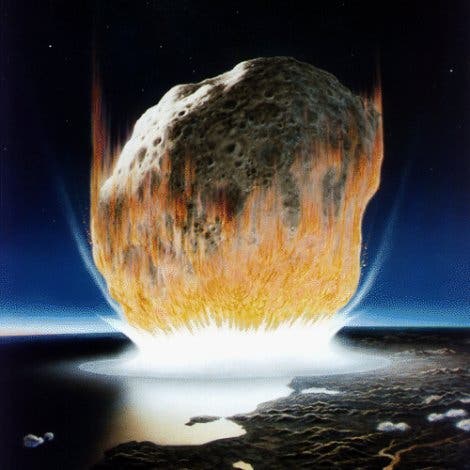 Meteoriteneinschlag
