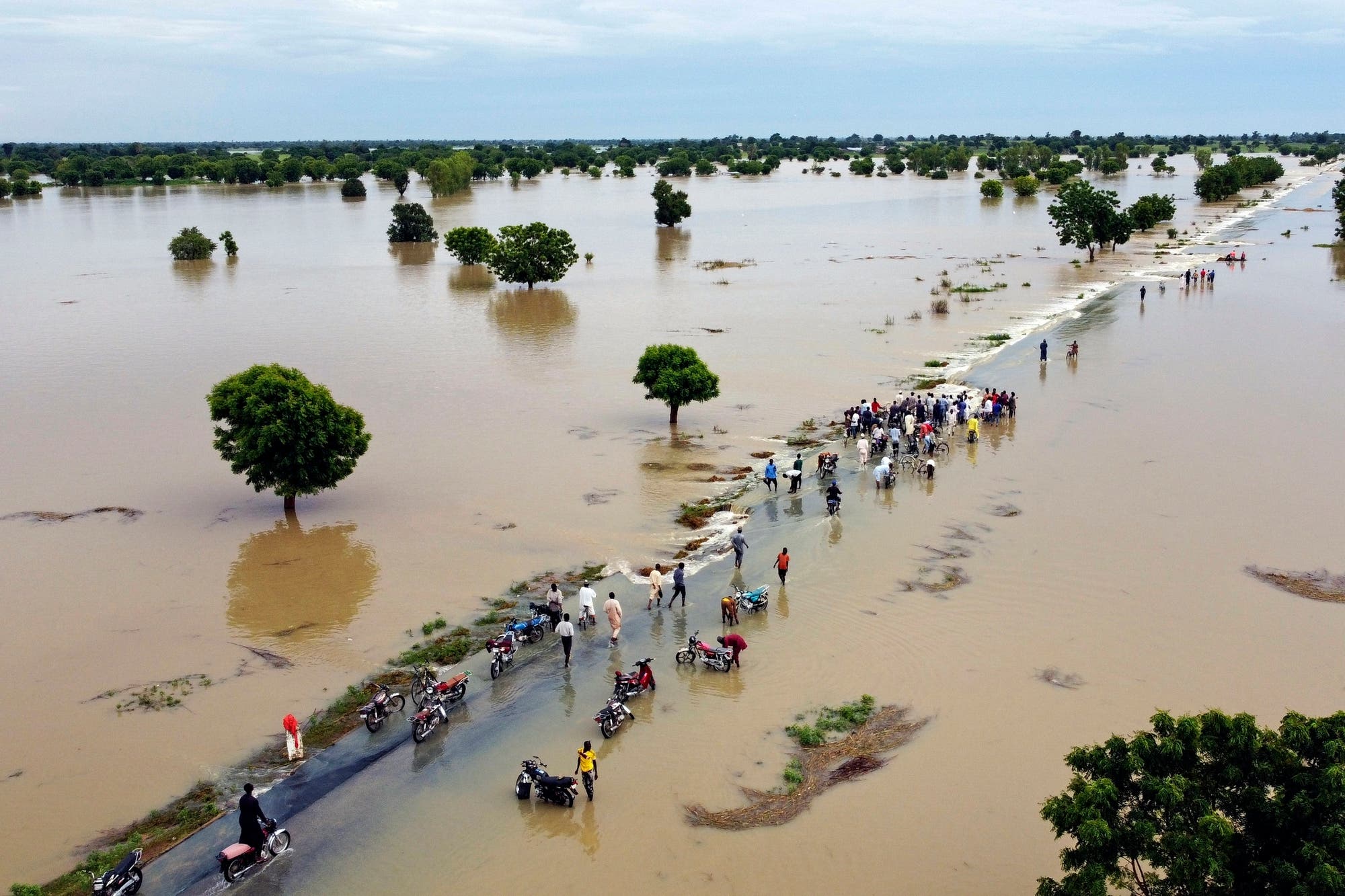 Überflutungen in Nigeria
