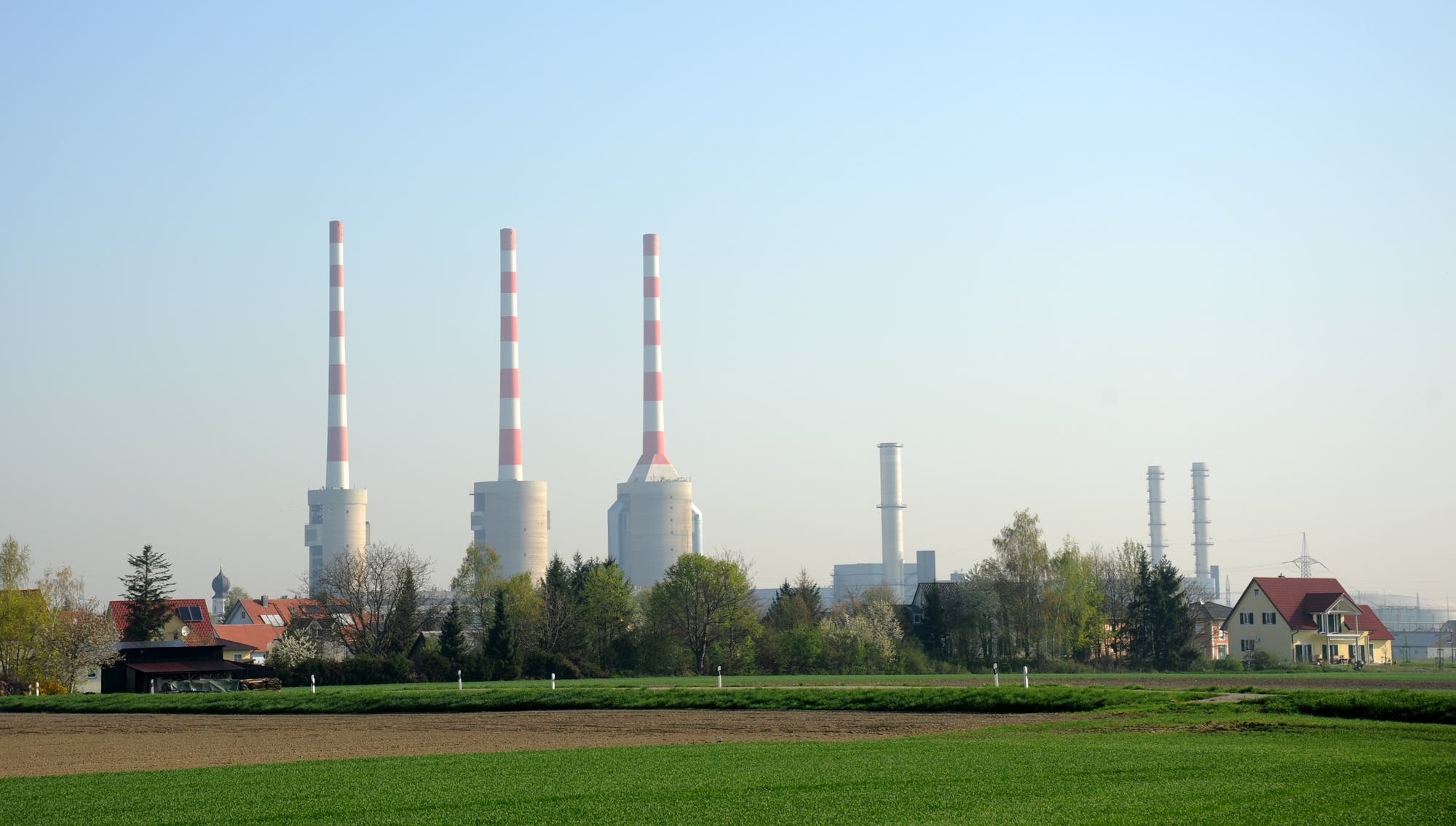 Das Gaskraftwerk Irsching