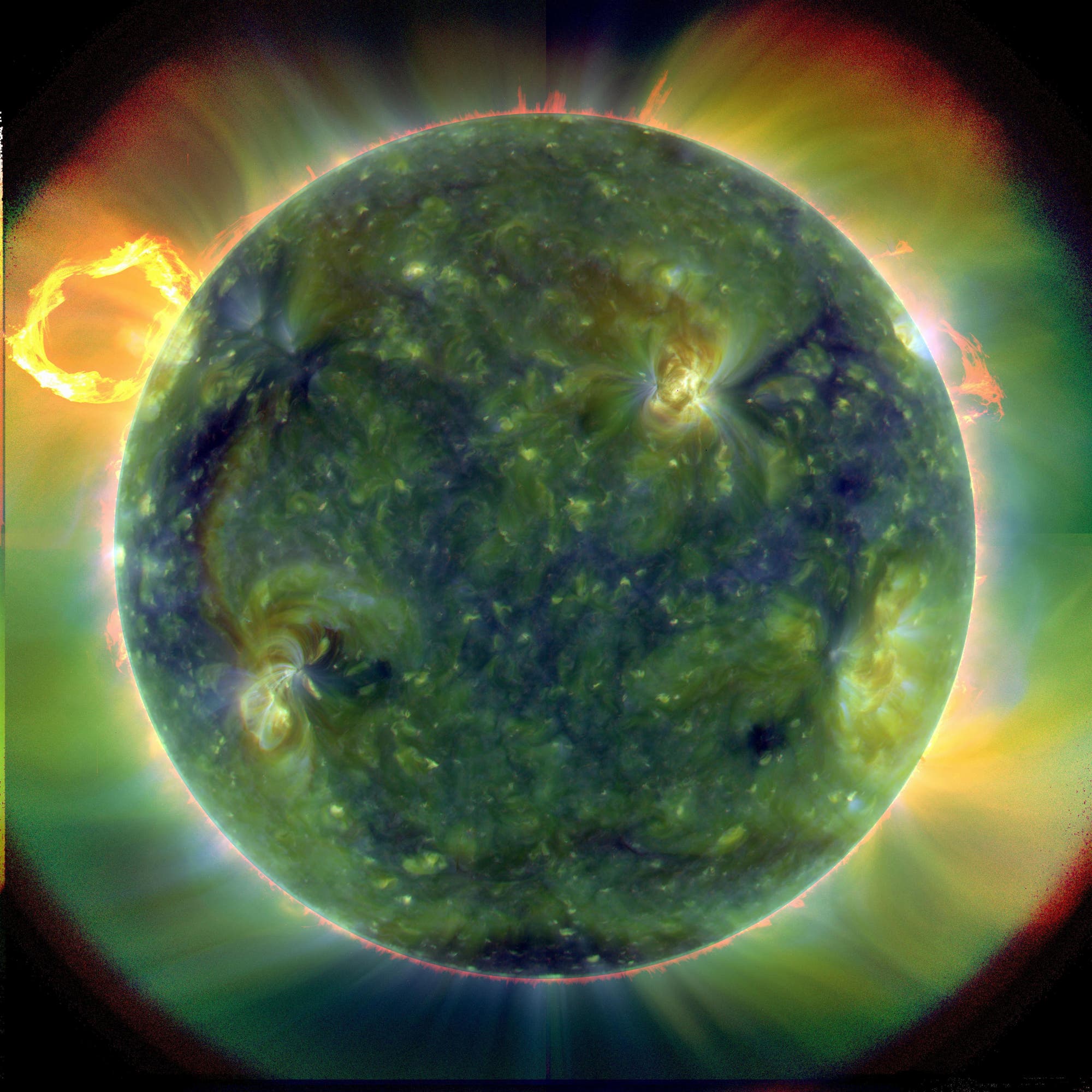 Die Sonne im extremen Ultravioletten