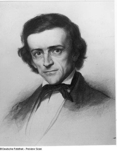 Theodor Mommsen im Jahr 1863
