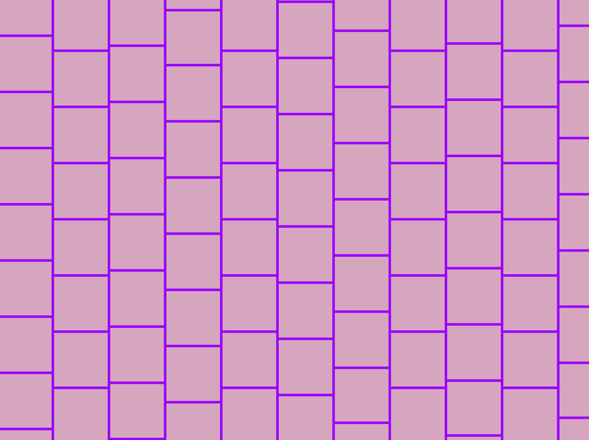Quadrate, die ein nichtperiodisches Muster bilden