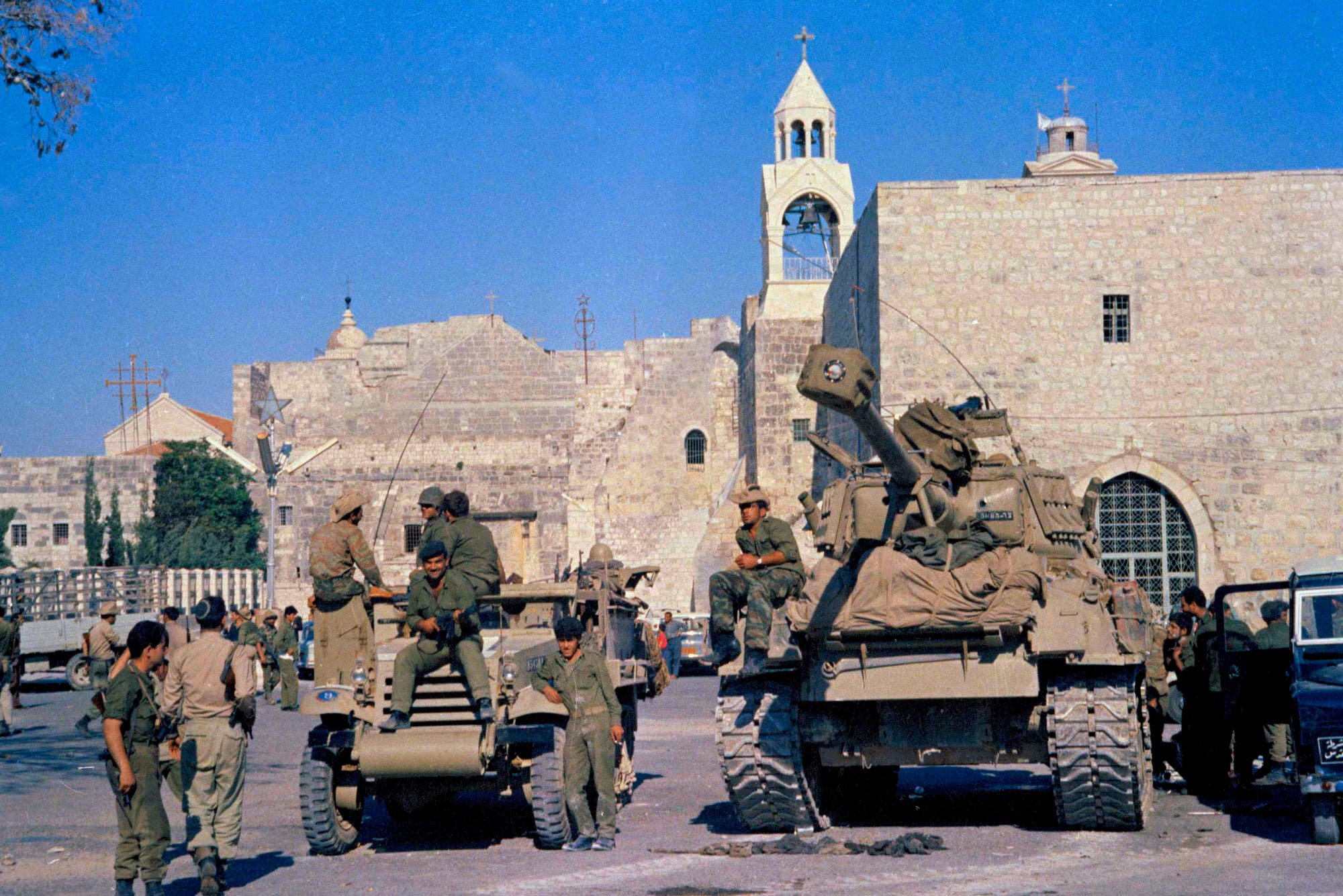 Israelische Truppen in Bethlehem
