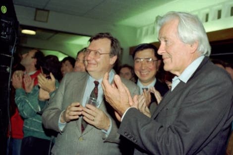 Nobelpreisträger beim CERN