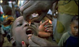 Polio-Impfung