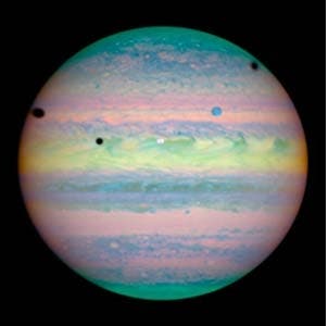 Sonnenfinsternisse auf Jupiter