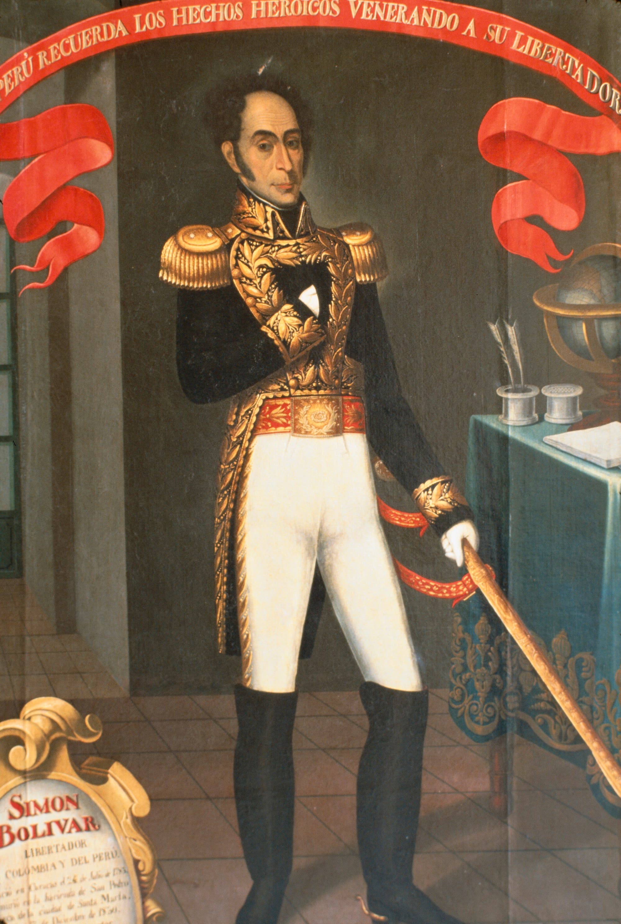 Gemälde von Simón Bolívar