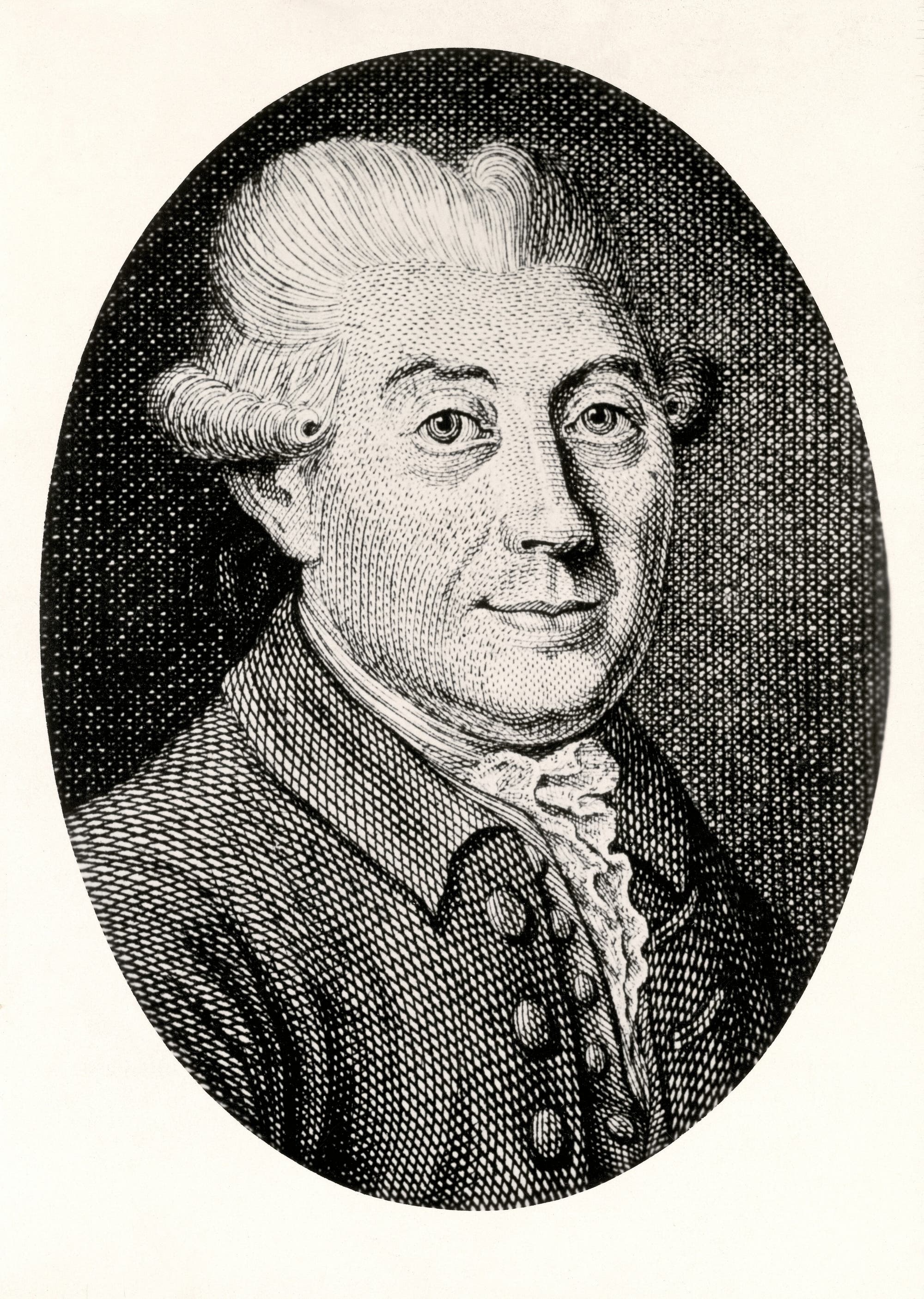 Porträt des Mathematikers und Forschungsreisenden Carsten Niebuhr (1733–1815)