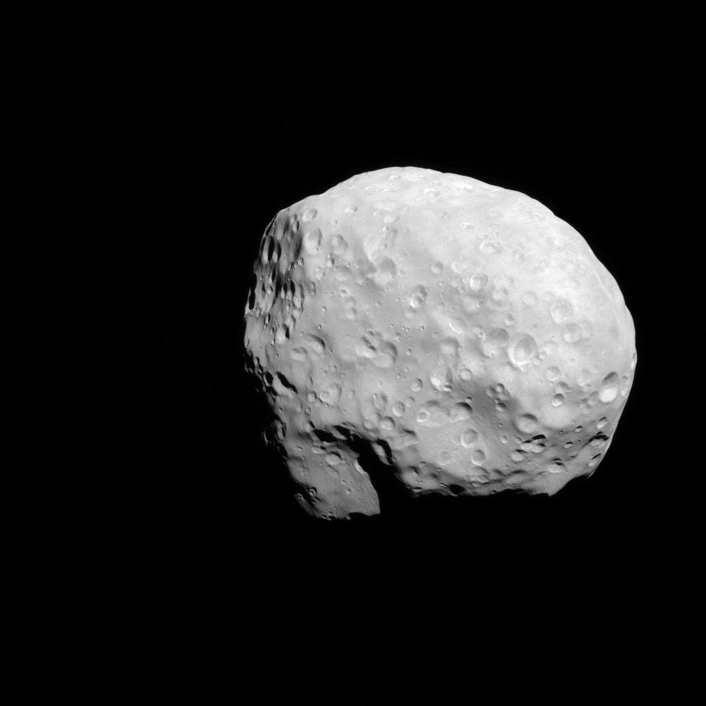 Saturnmond Epimetheus am 6. Dezember 2015 (Aufnahme von Cassini)