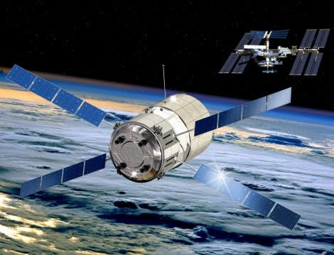 Die ESA beliefert die ISS