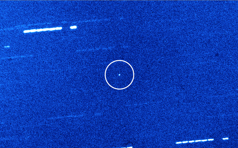 Der interstellare Besucher 1I/'Oumuamua im Blick des William-Herschel-Teleskops
