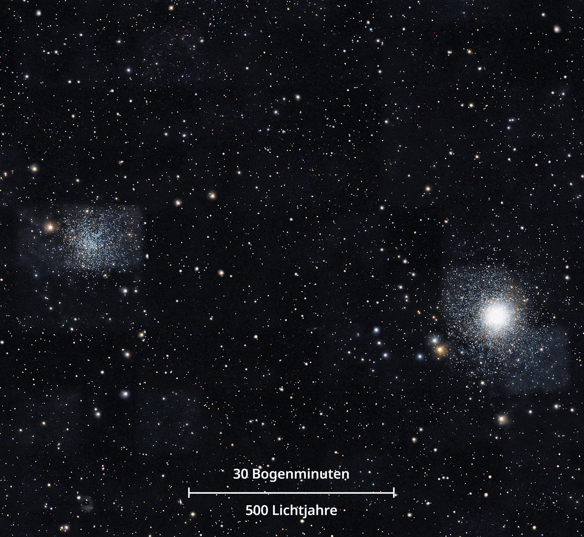 Die Kugelsternhaufen Messier 53 und NGC 5053